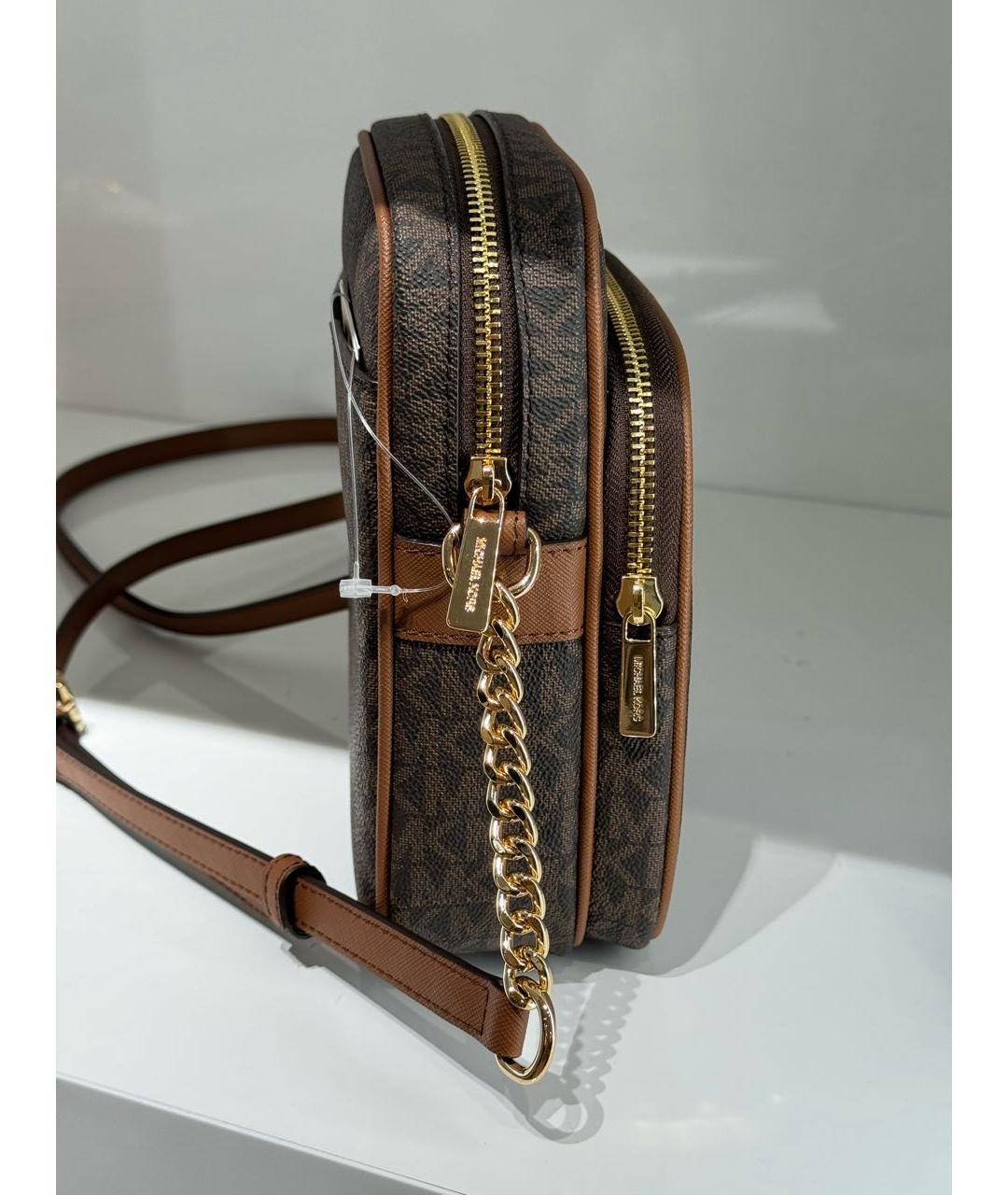 MICHAEL KORS Коричневая сумка через плечо, фото 2