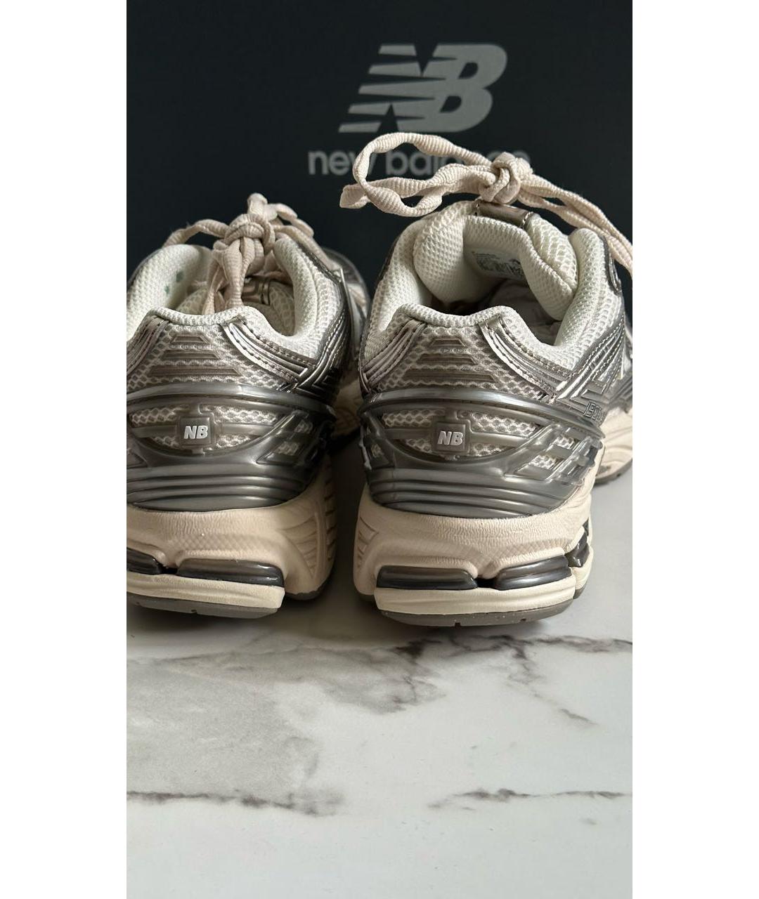 NEW BALANCE Бежевые текстильные кроссовки, фото 4