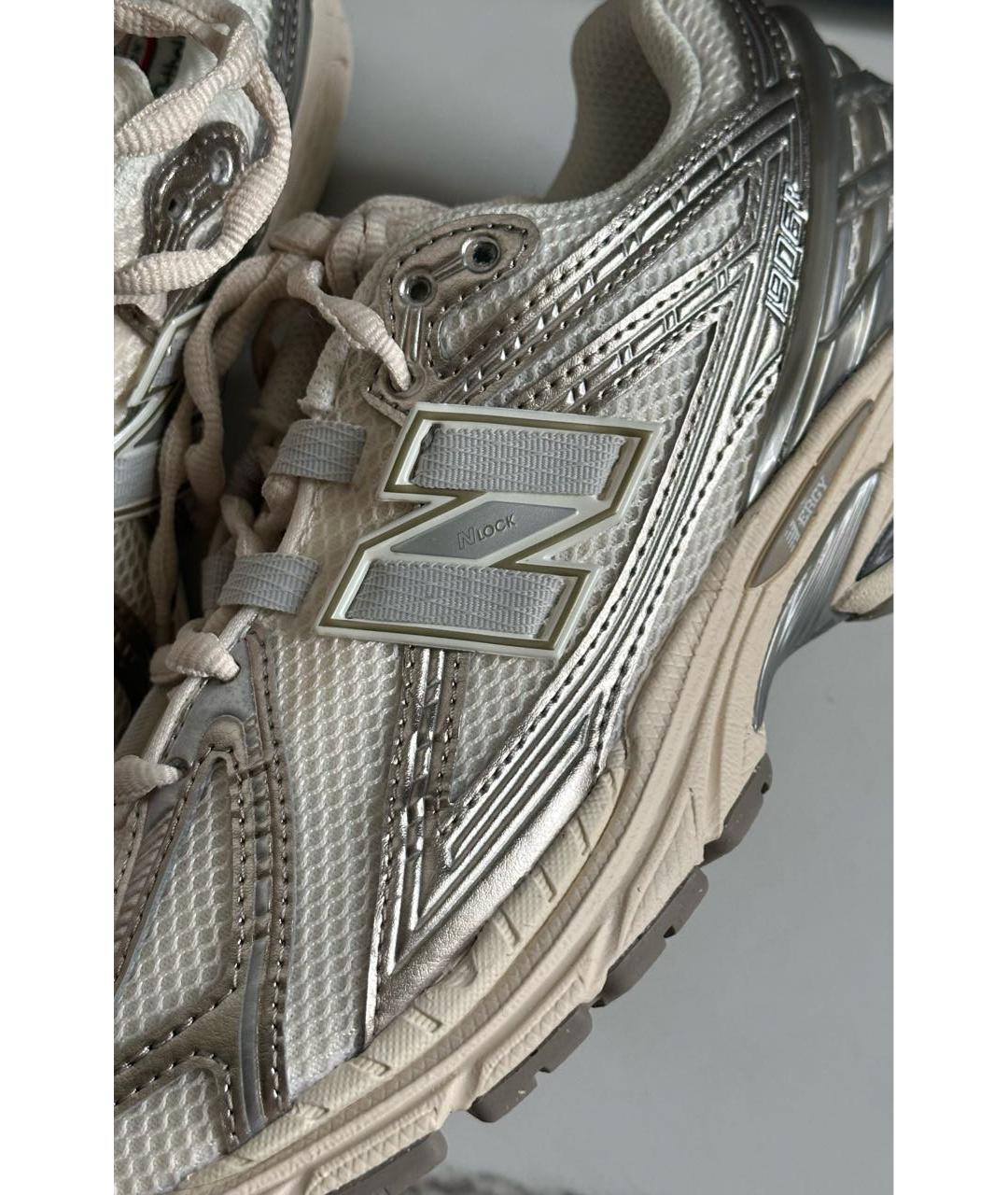 NEW BALANCE Бежевые текстильные кроссовки, фото 6