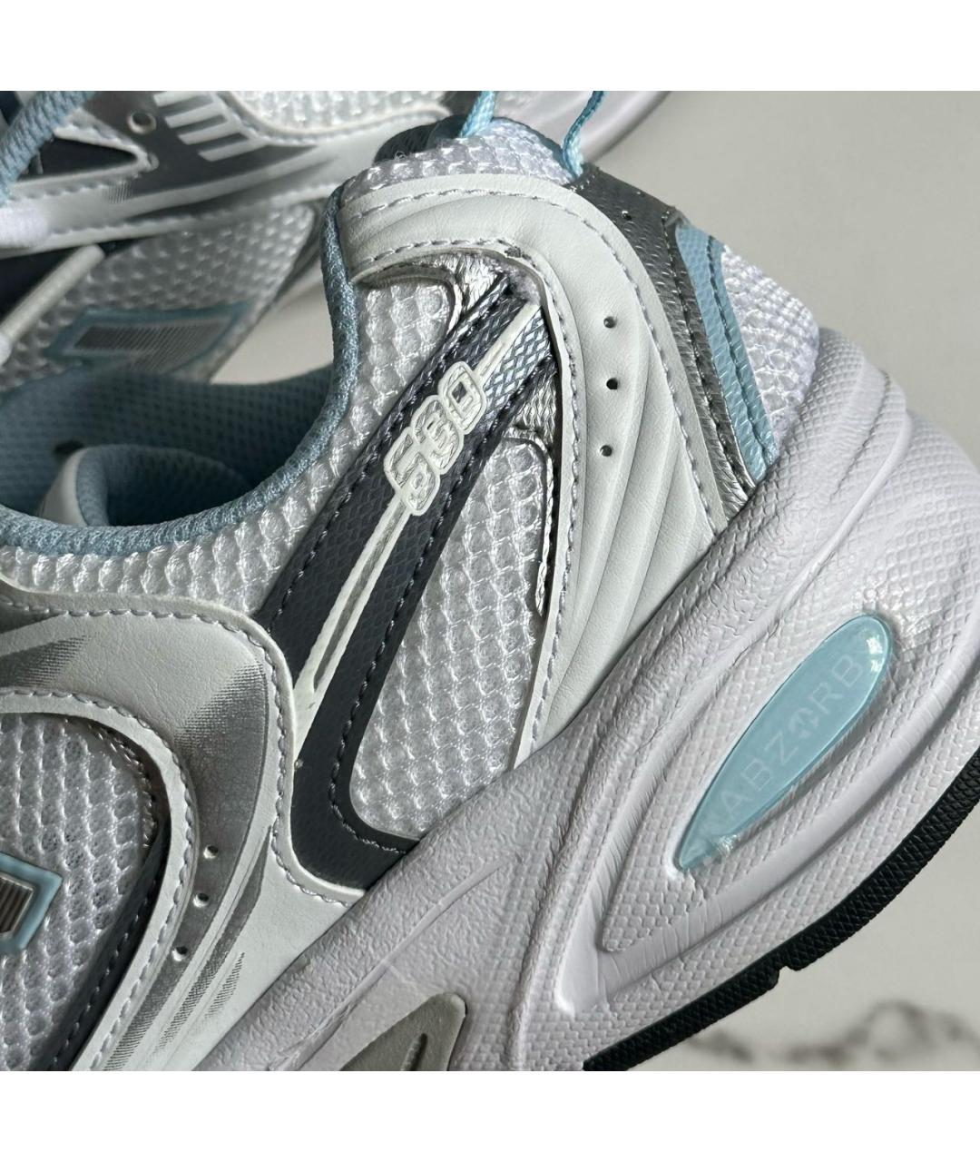 NEW BALANCE Голубые кроссовки, фото 4