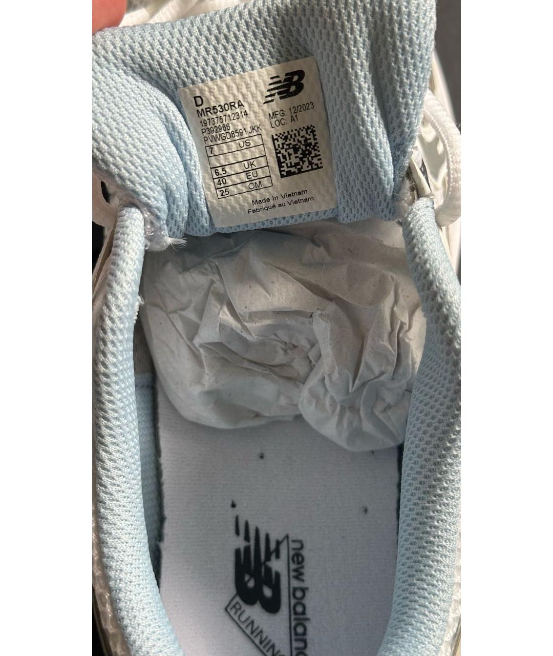 NEW BALANCE Голубые кроссовки, фото 5