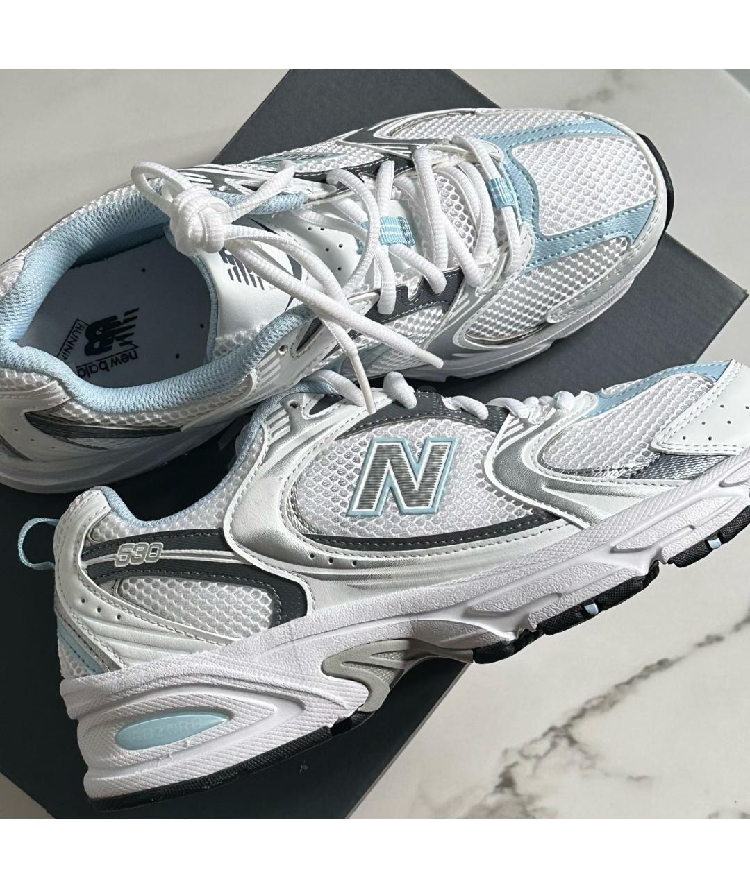 NEW BALANCE Голубые кроссовки, фото 2