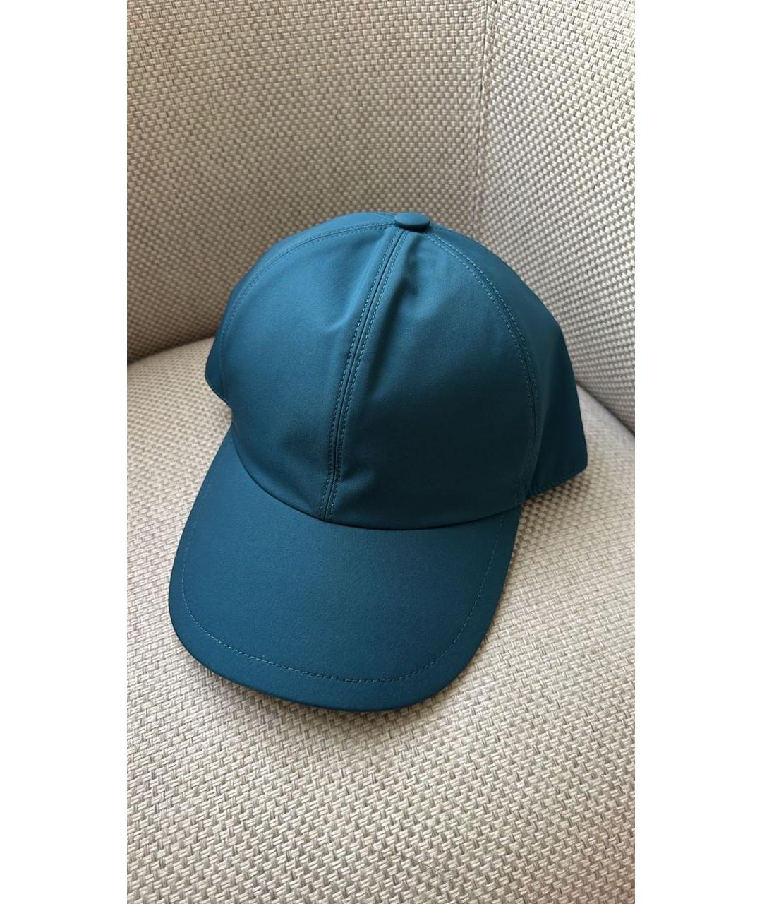LORO PIANA Синяя кепка/бейсболка, фото 4