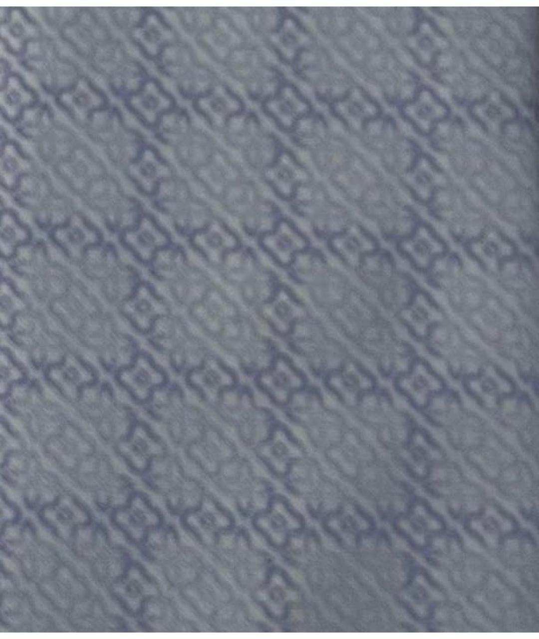 LOUIS VUITTON Голубой шелковый галстук, фото 4