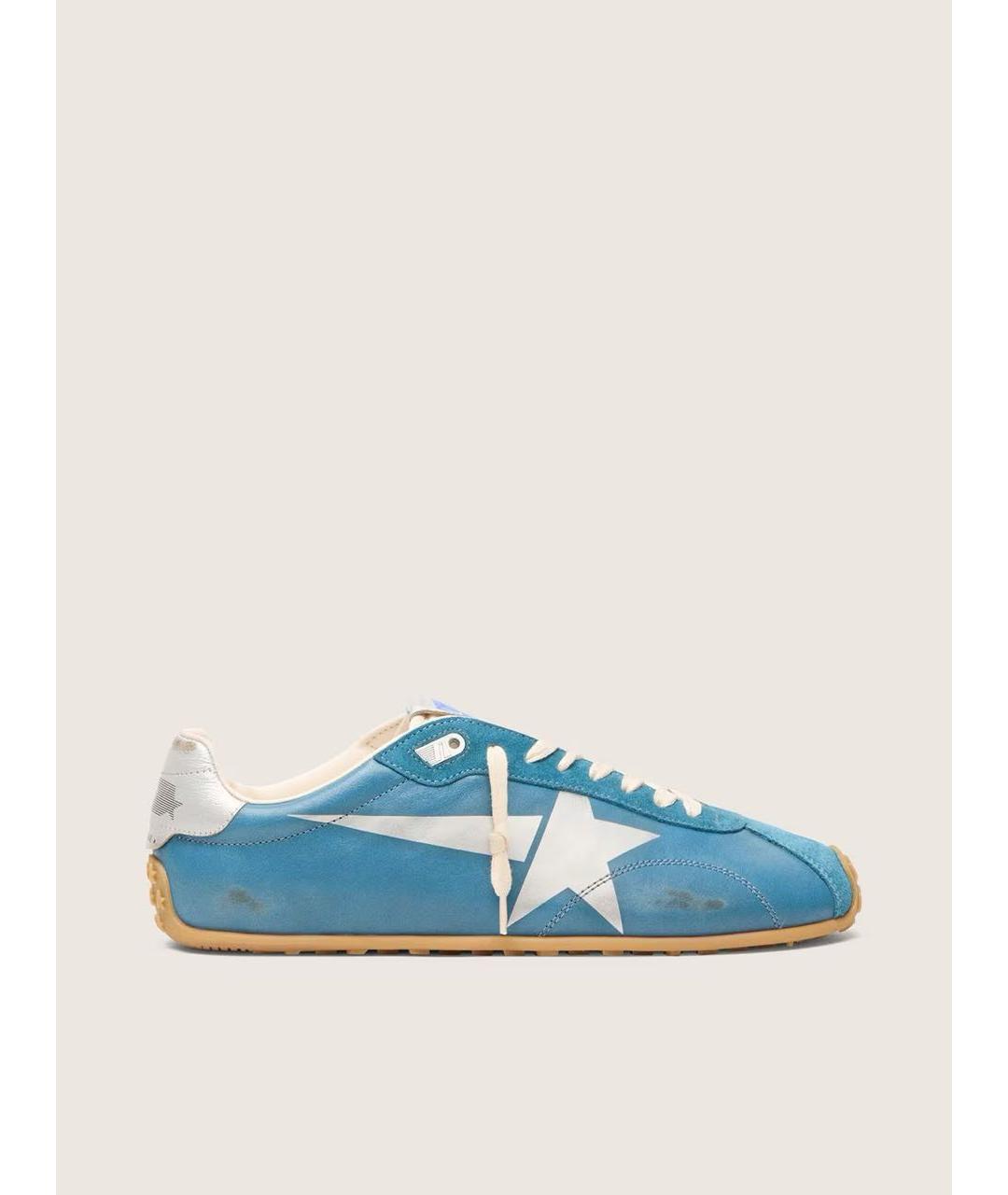 GOLDEN GOOSE DELUXE BRAND Голубые кеды, фото 5