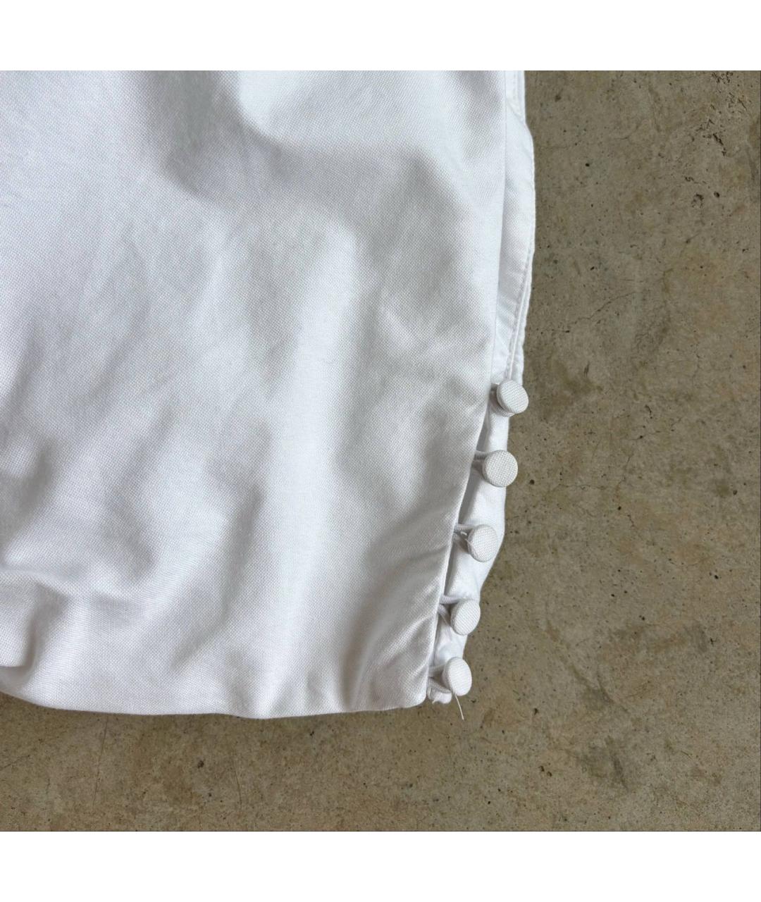 JACQUEMUS Белая хлопковая блузы, фото 3