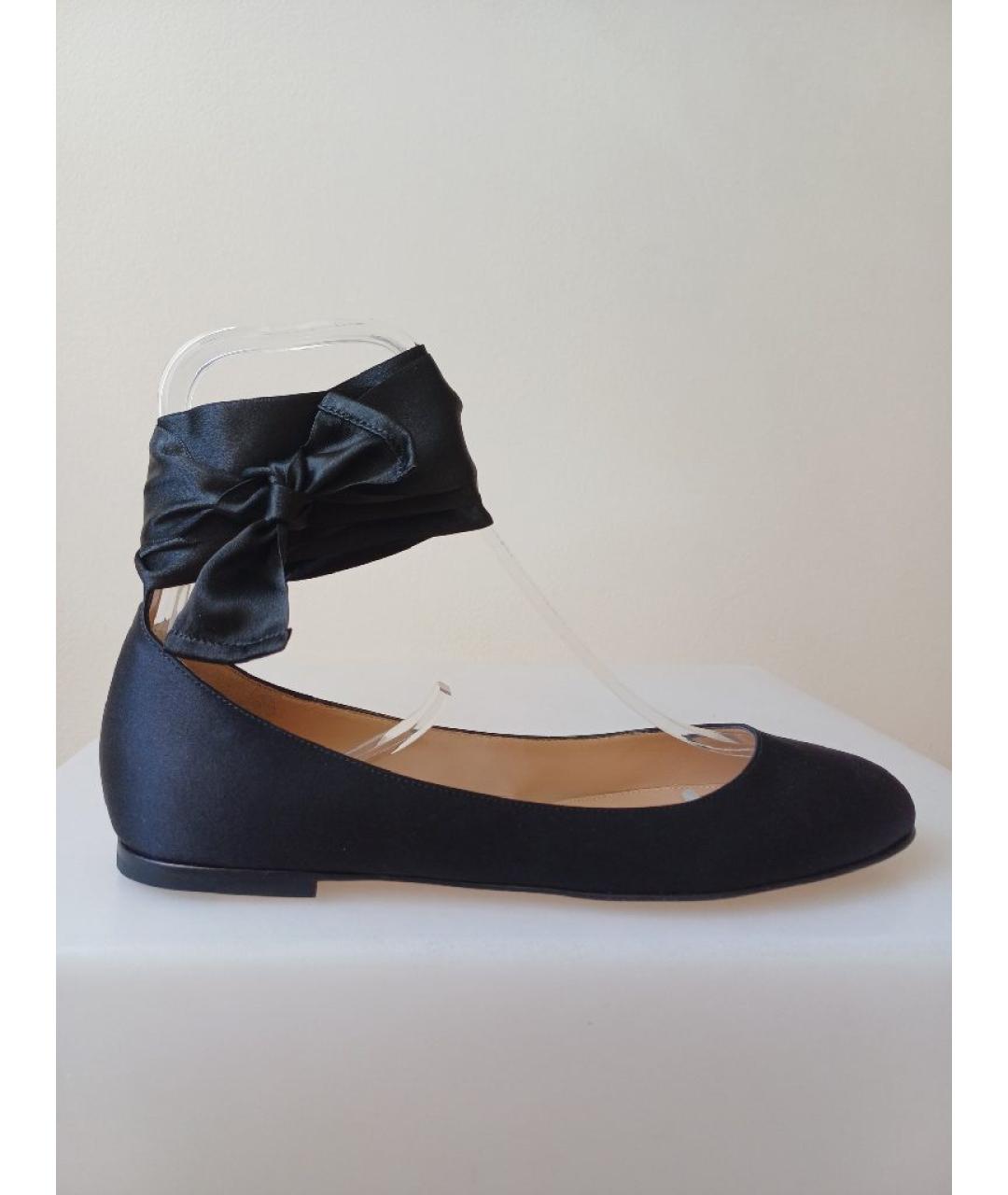 GIANVITO ROSSI Черные балетки, фото 10