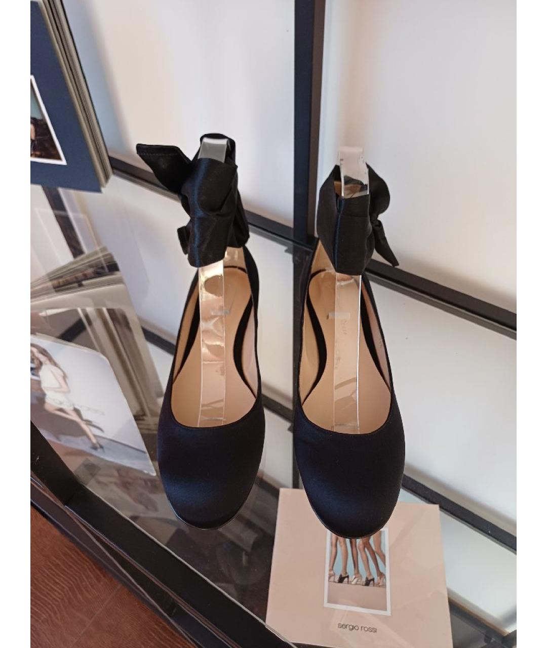 GIANVITO ROSSI Черные балетки, фото 7