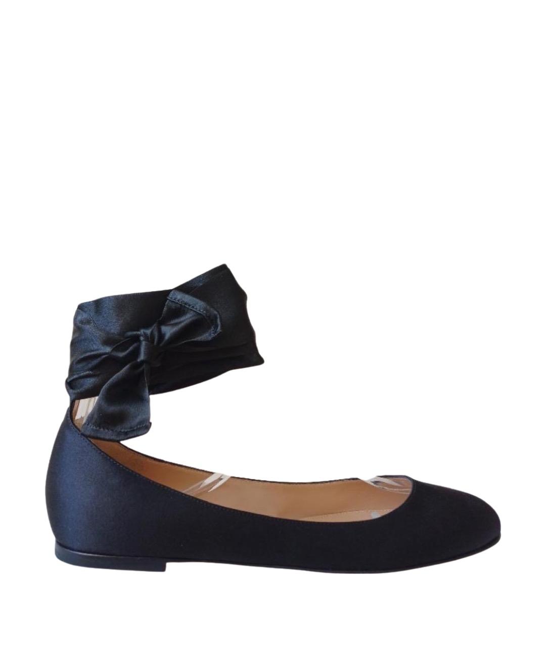 GIANVITO ROSSI Черные балетки, фото 1