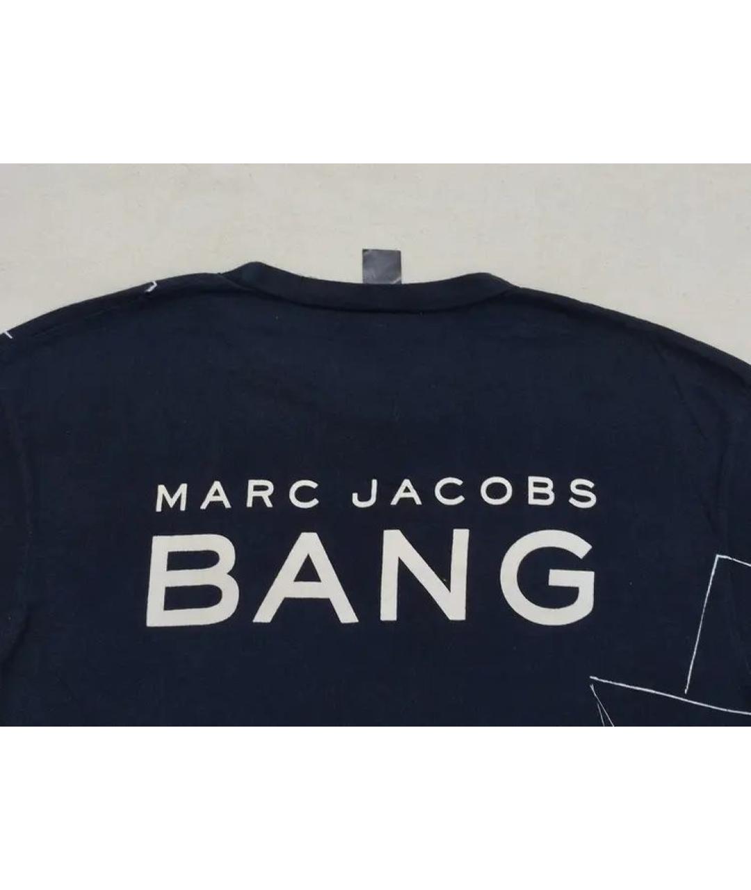 MARC JACOBS Черная хлопковая футболка, фото 3