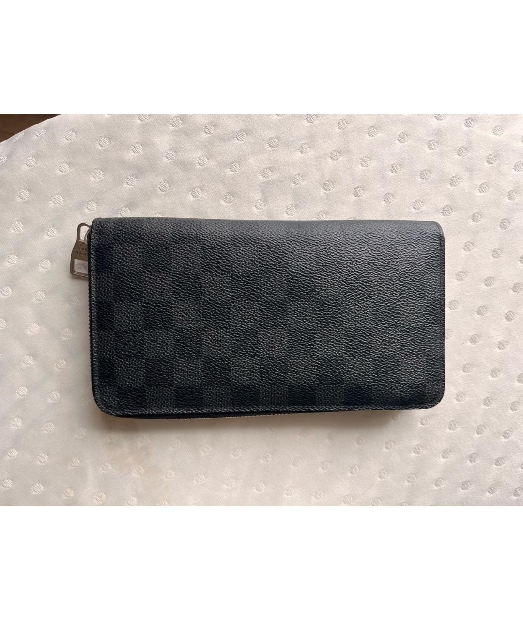 LOUIS VUITTON Черный кошелек, фото 2
