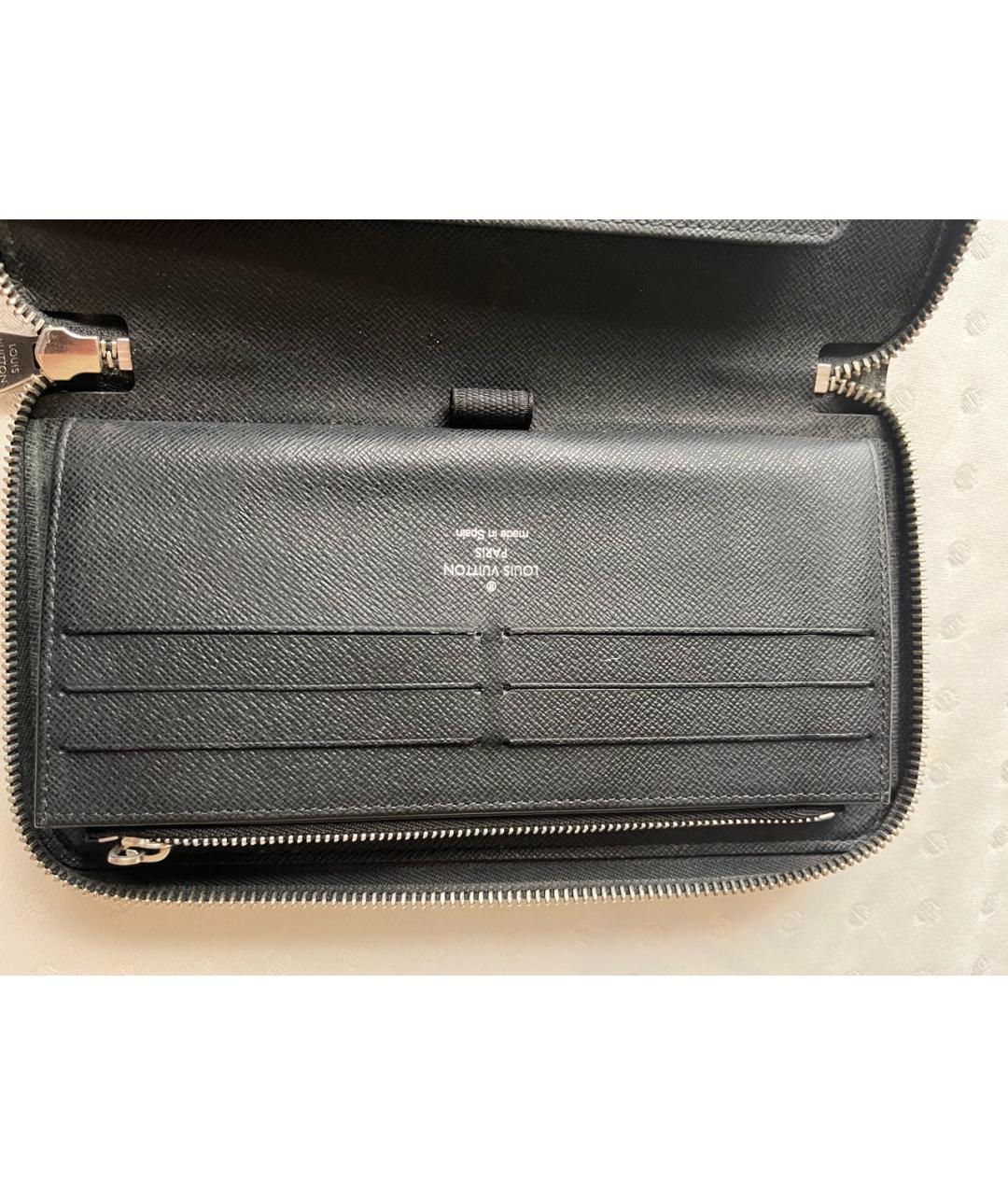 LOUIS VUITTON Черный кошелек, фото 3