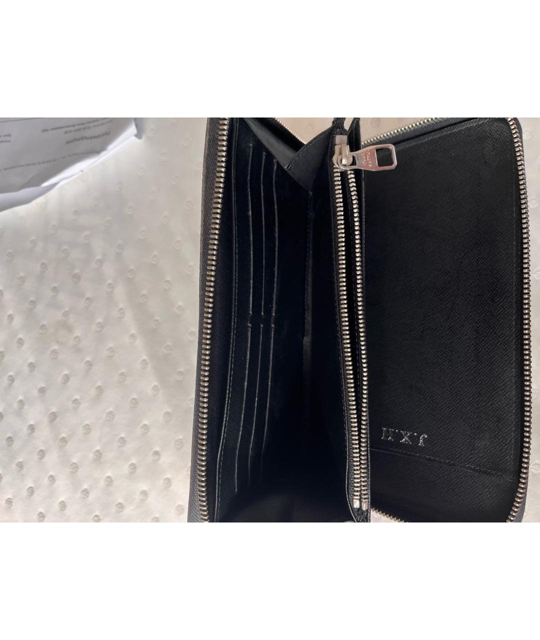 LOUIS VUITTON Черный кошелек, фото 5