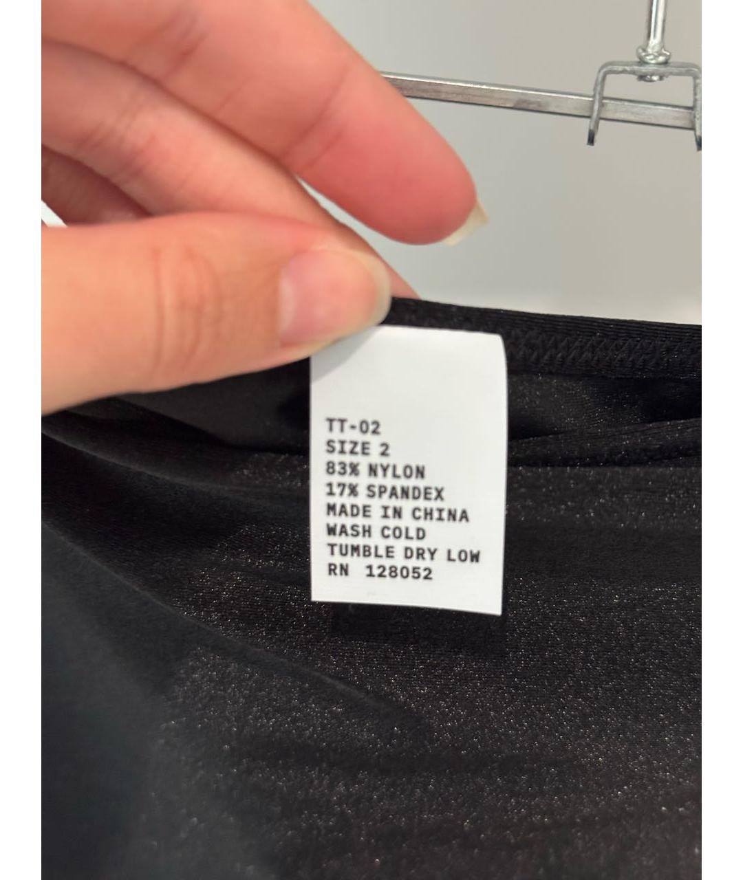 YEEZY Черная полиэстеровая майка, фото 3