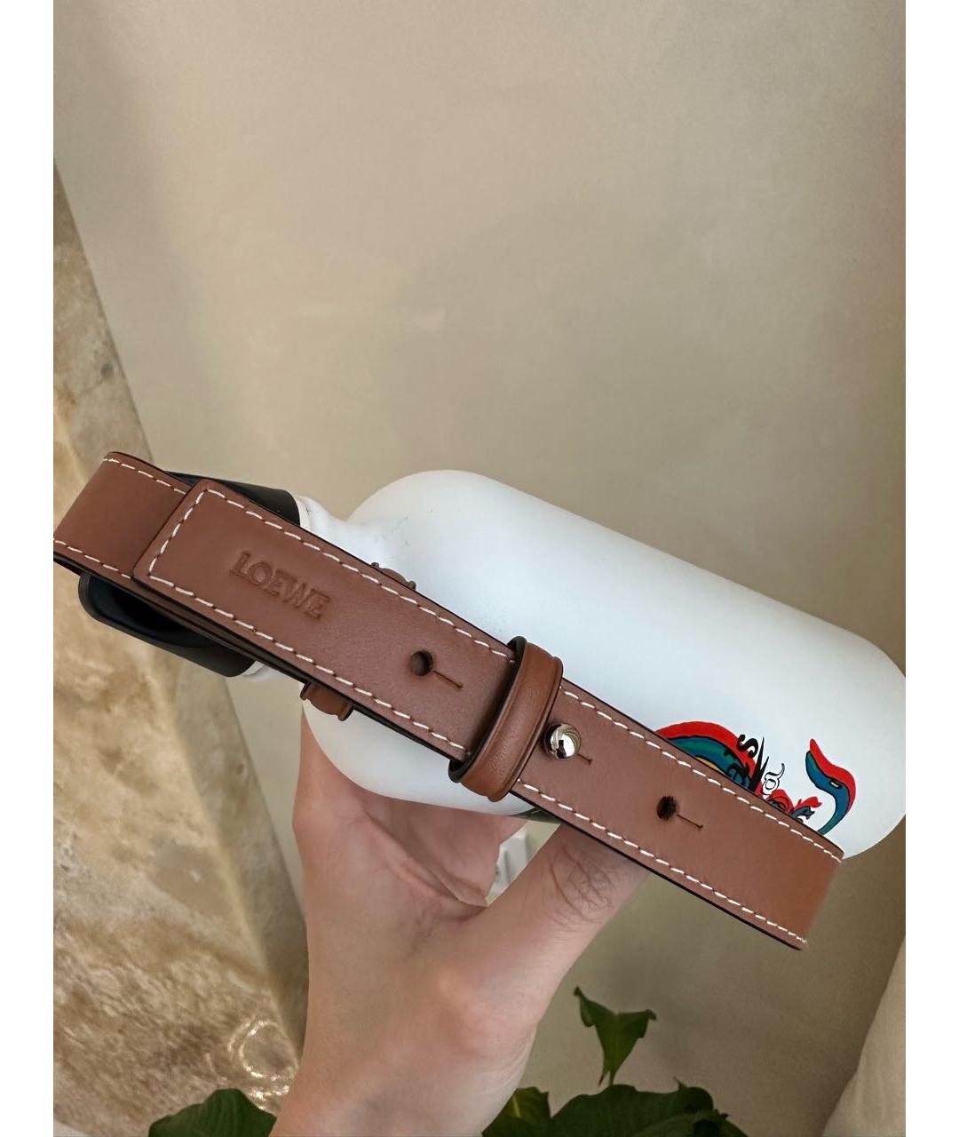 LOEWE Белый брелок, фото 4