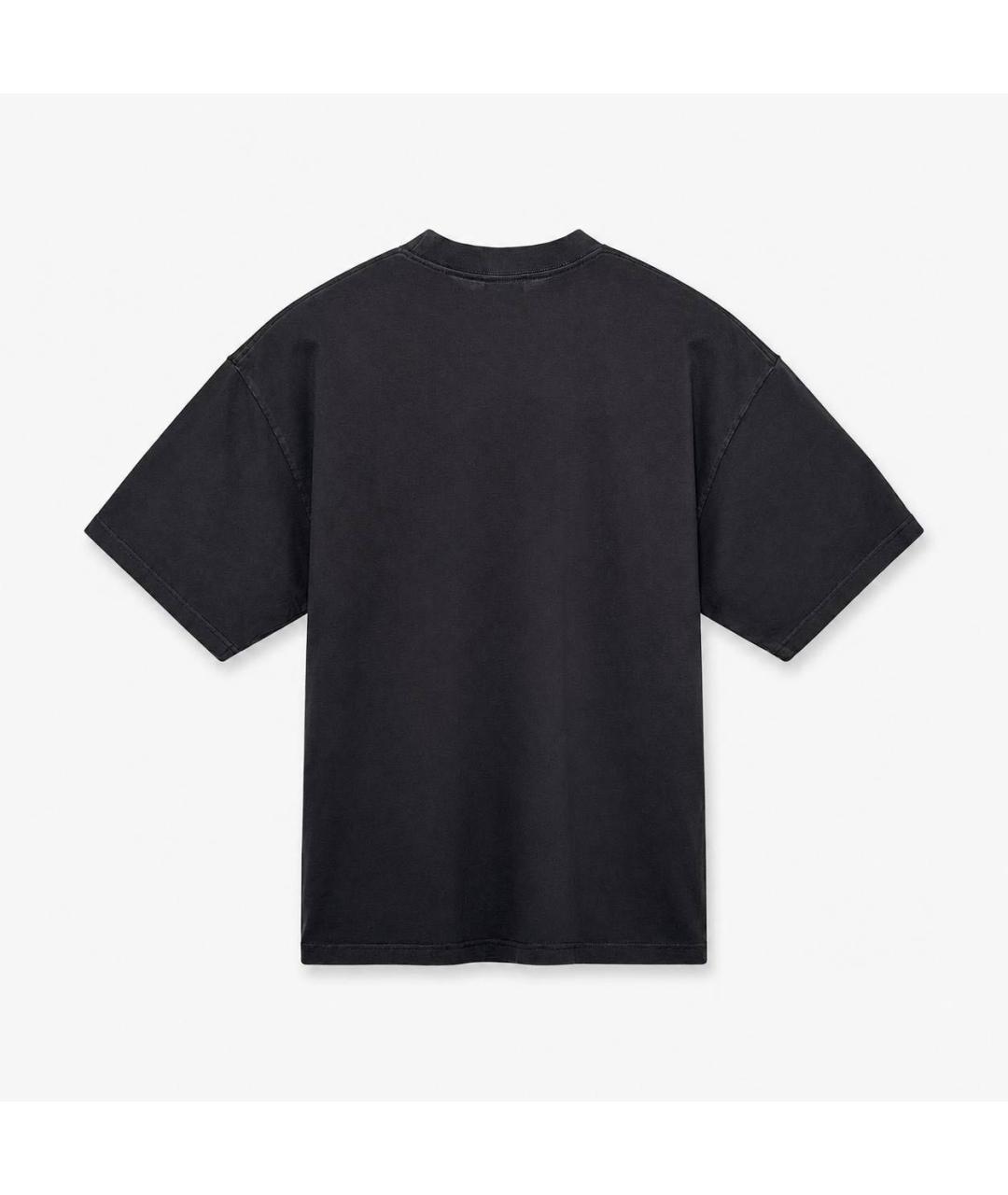BALENCIAGA Черная футболка, фото 3