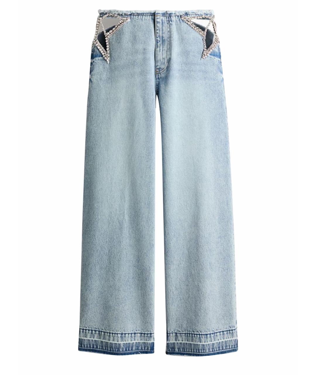 STELLA MCCARTNEY Голубые прямые джинсы, фото 1