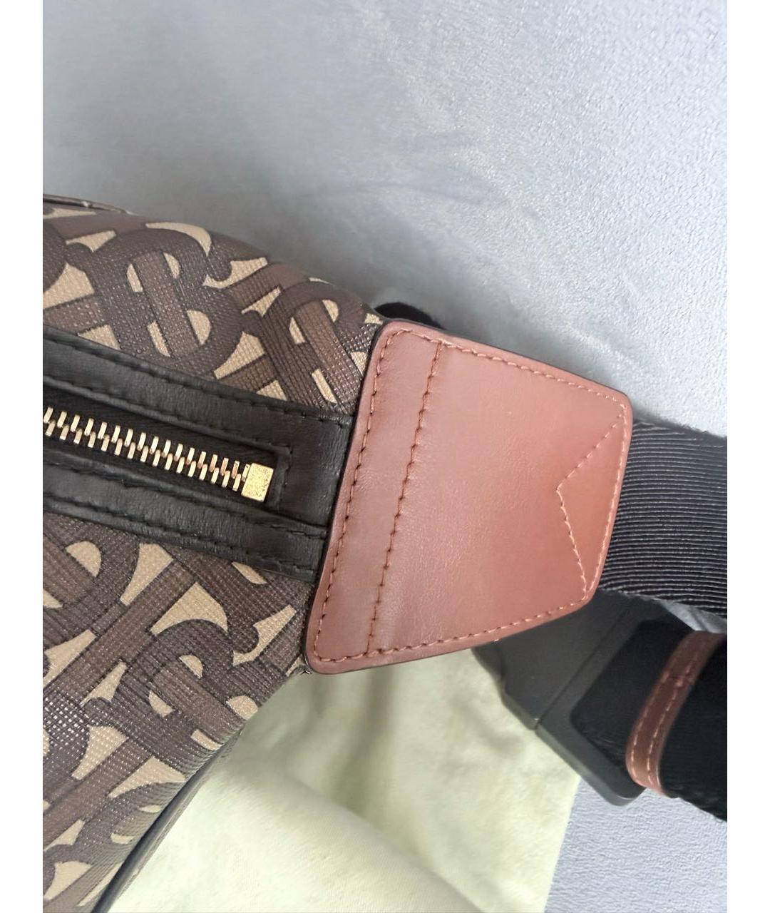 BURBERRY Бежевая поясная сумка, фото 7