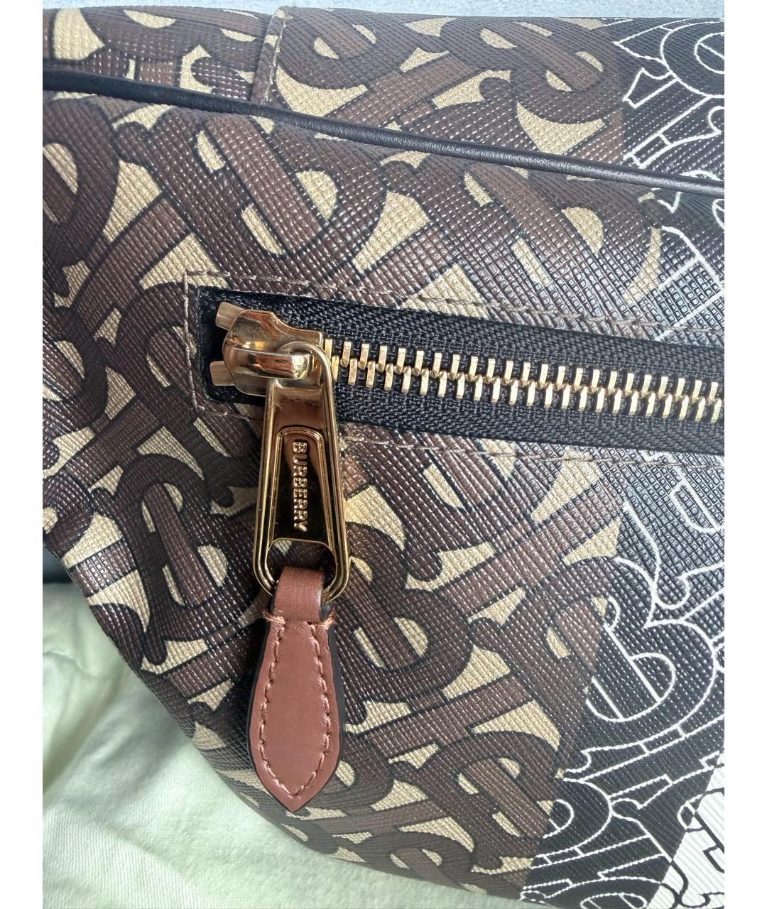 BURBERRY Бежевая поясная сумка, фото 6