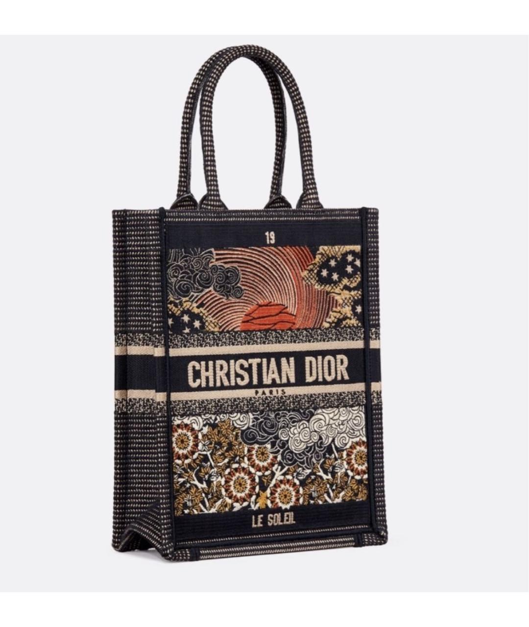 CHRISTIAN DIOR Мульти тканевая сумка с короткими ручками, фото 2
