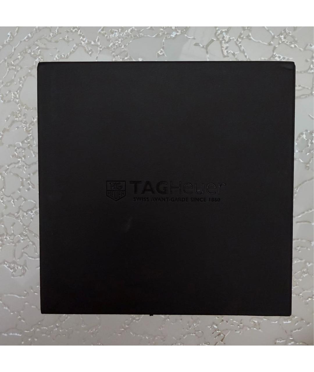 TAG HEUER Белые стальные часы, фото 4