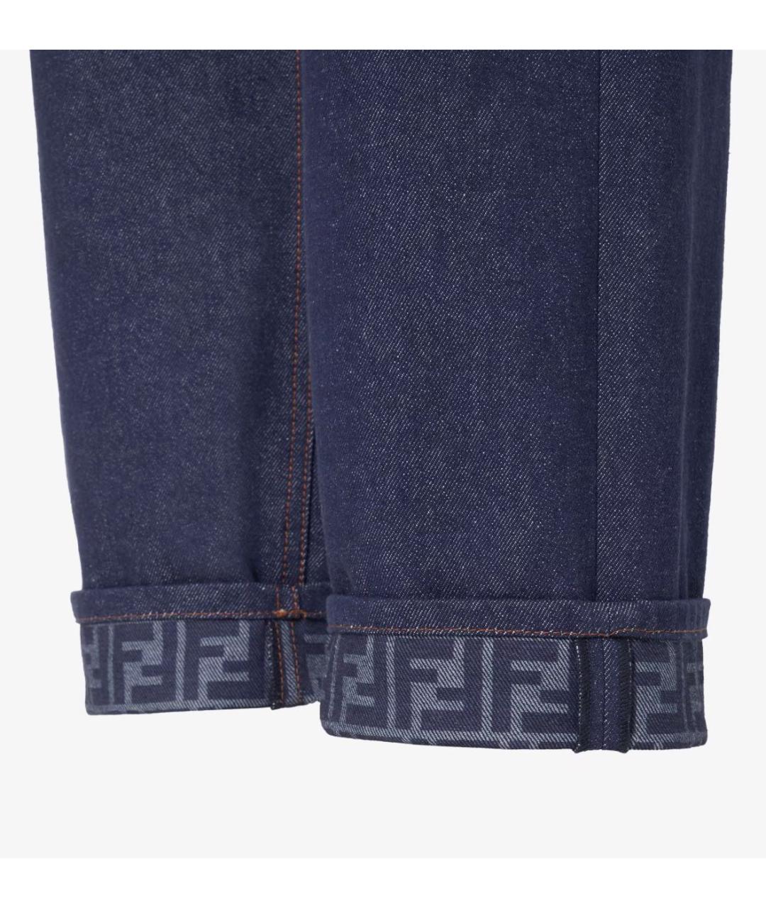 FENDI Темно-синий хлопковый костюм с брюками, фото 8