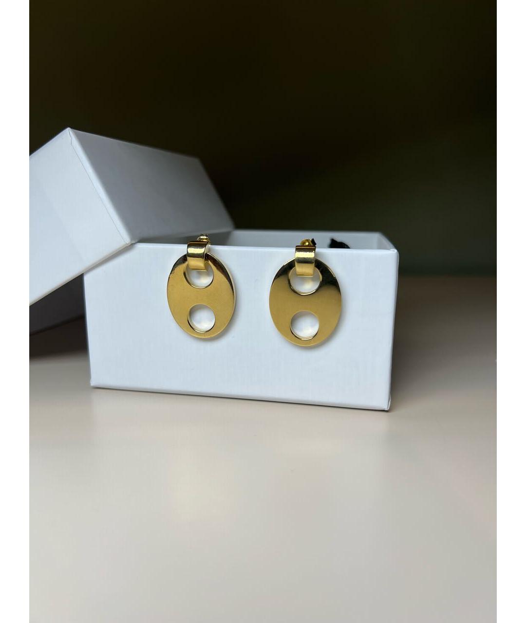 PACO RABANNE Золотые серьги, фото 4