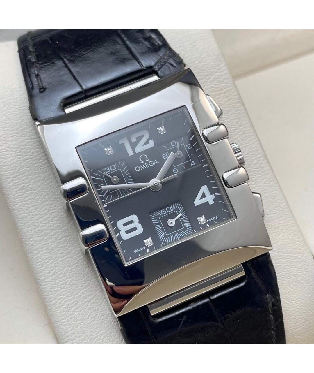 OMEGA Серебряные часы, фото 5