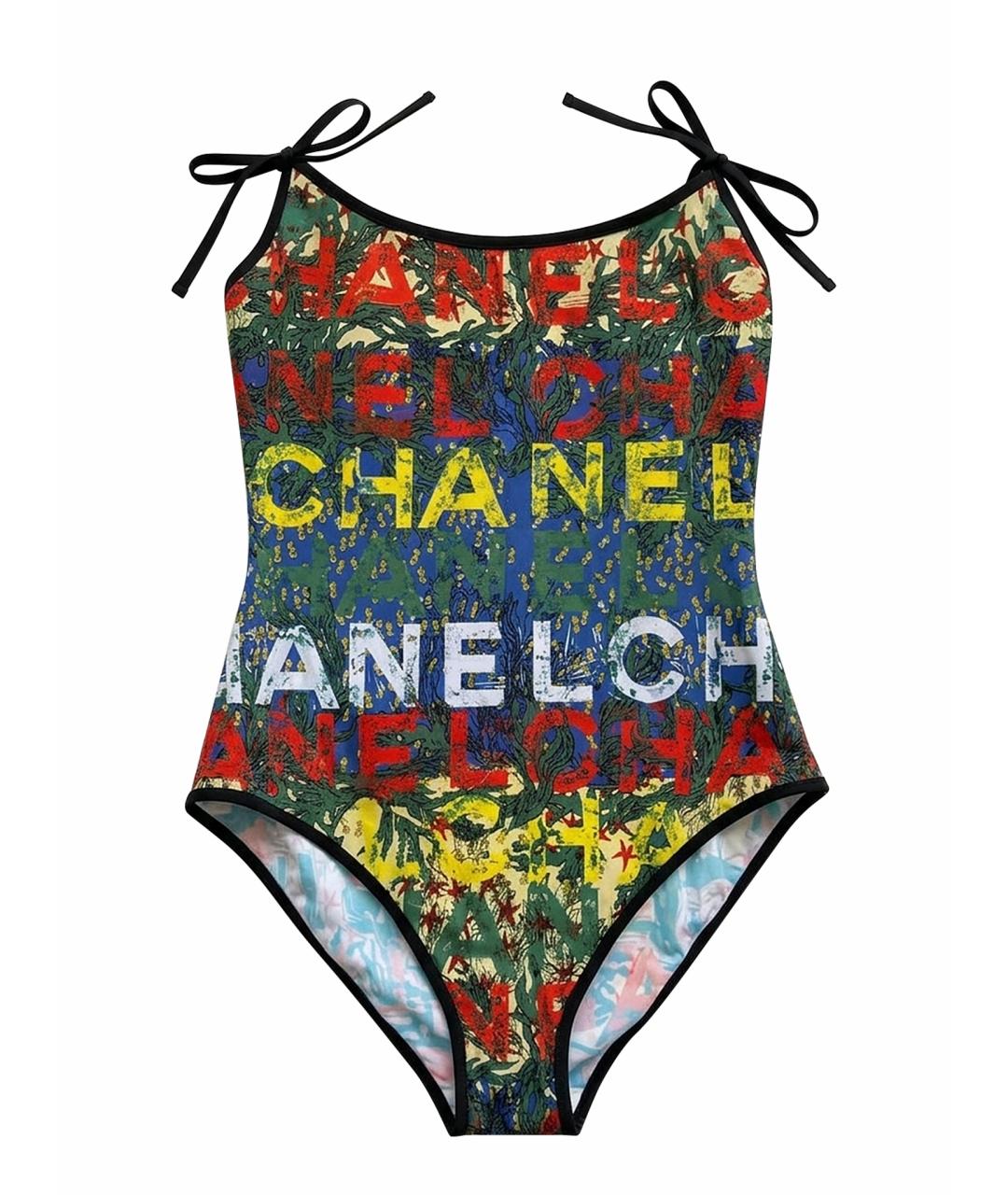 CHANEL Мульти купальник, фото 1