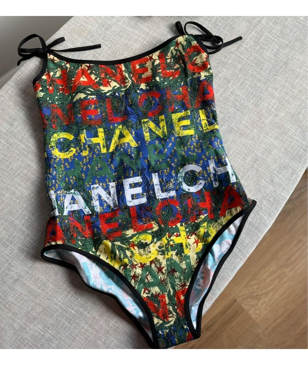 CHANEL Мульти купальник, фото 6