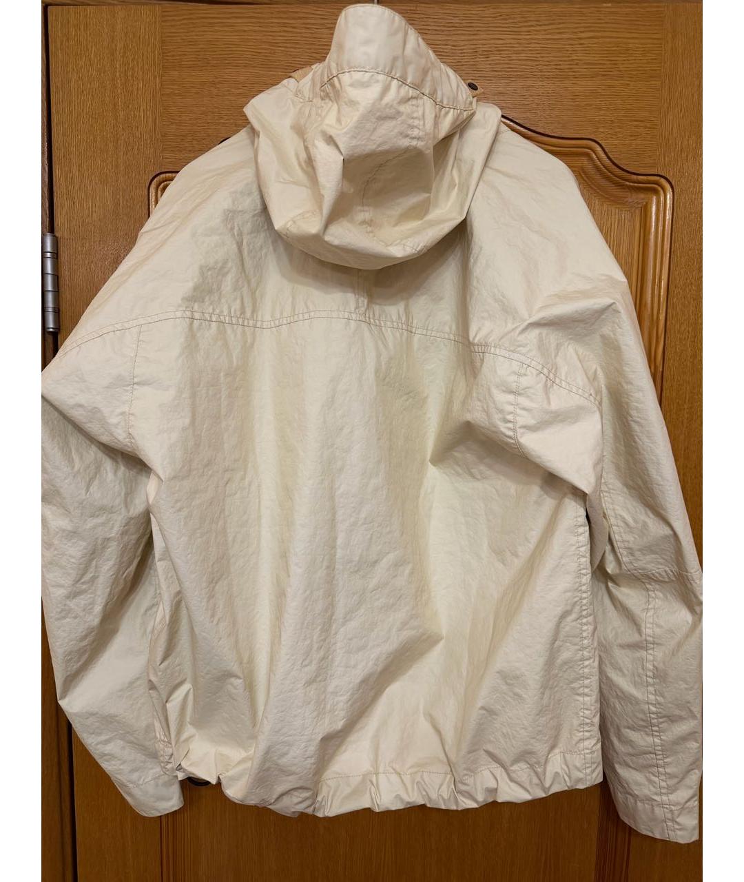 STONE ISLAND Бежевая полиамидовая куртка, фото 2