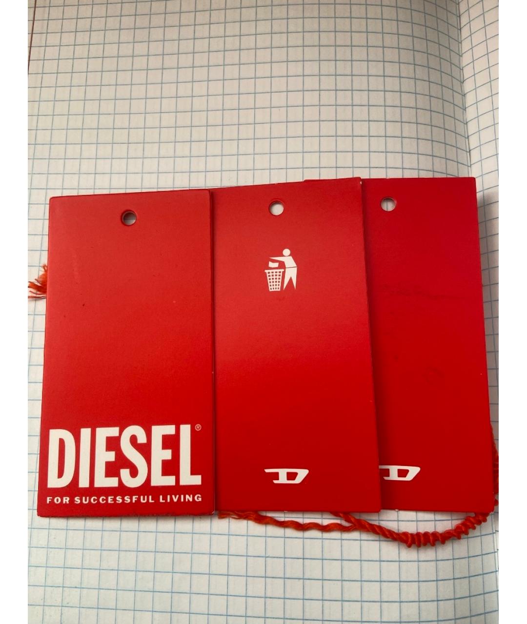 DIESEL Хаки хлопковая сумка на плечо, фото 6