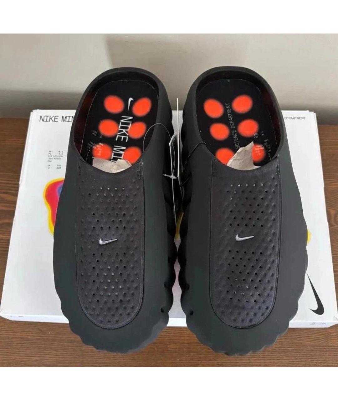NIKE Черные сабо, фото 5