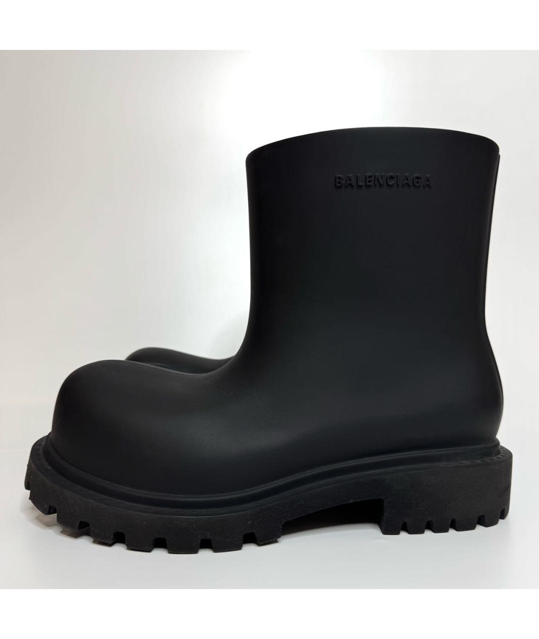 BALENCIAGA Черные ботинки, фото 2