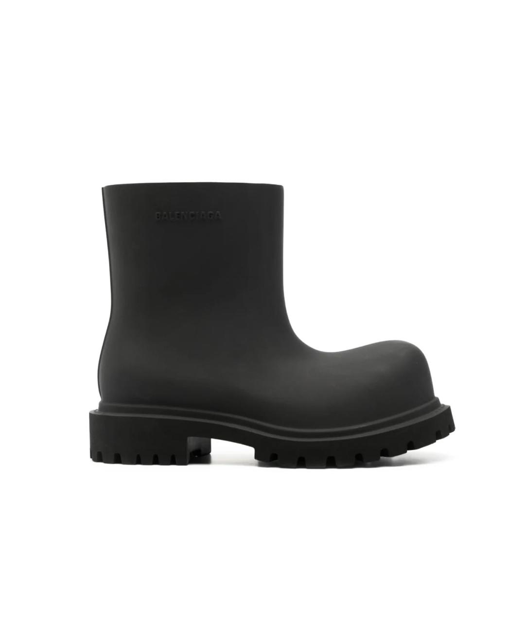 BALENCIAGA Черные ботинки, фото 1