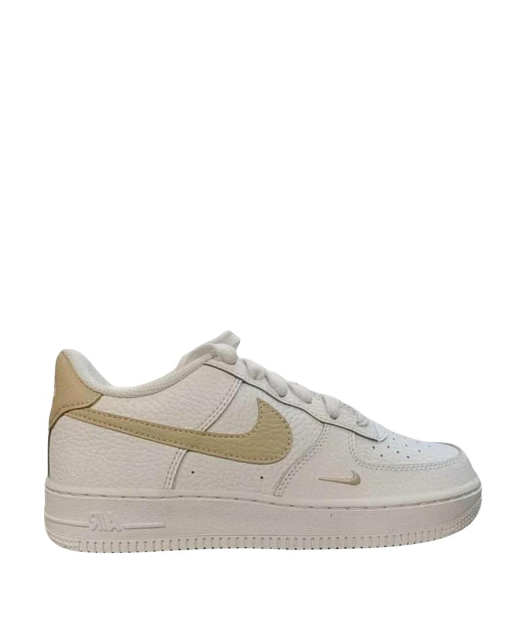 NIKE Белые кожаные кроссовки, фото 1