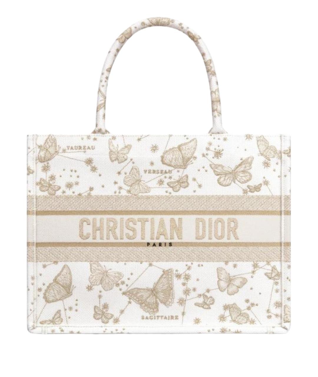 CHRISTIAN DIOR Белая сумка через плечо, фото 1