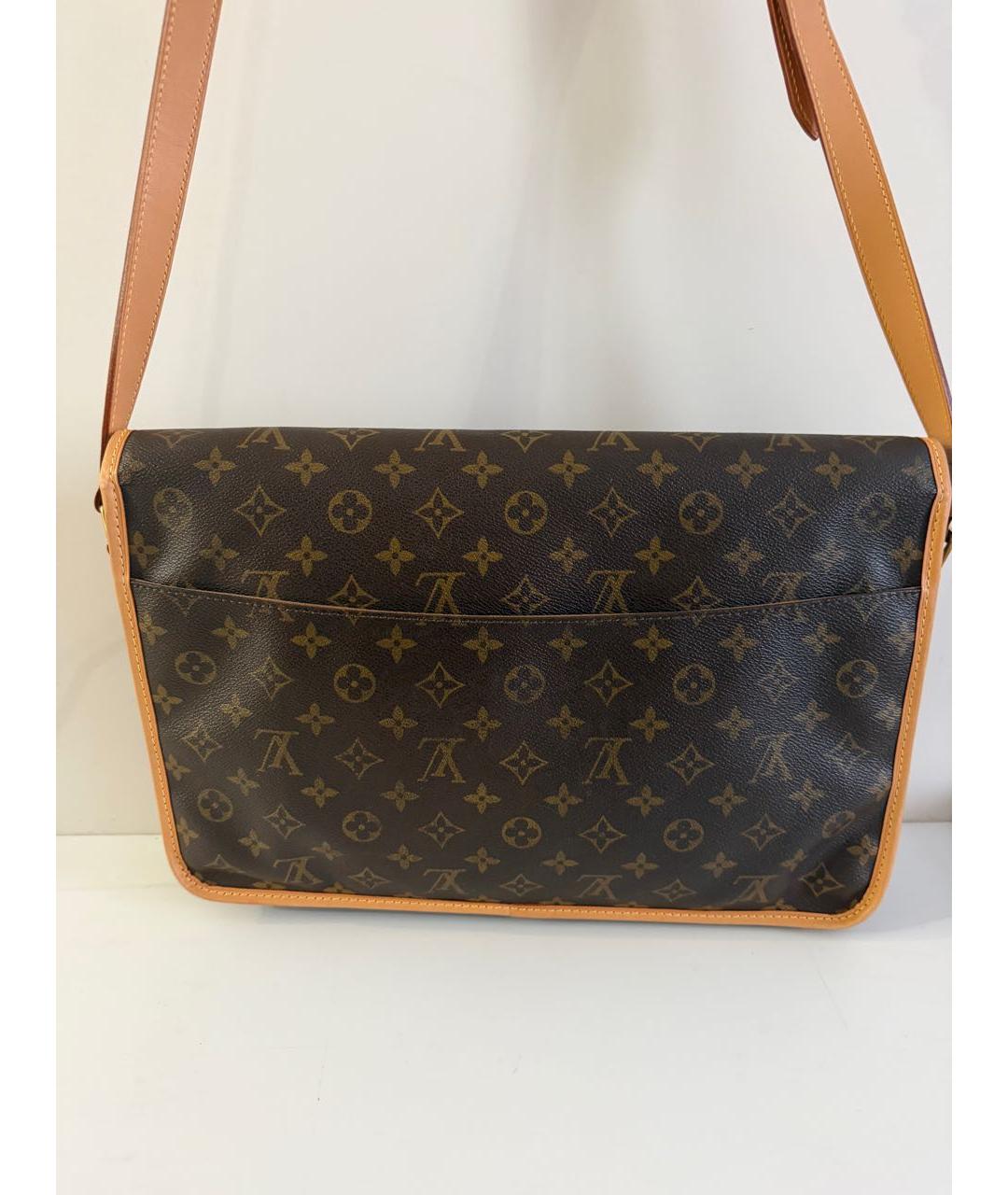 LOUIS VUITTON Коричневая сумка на плечо, фото 3