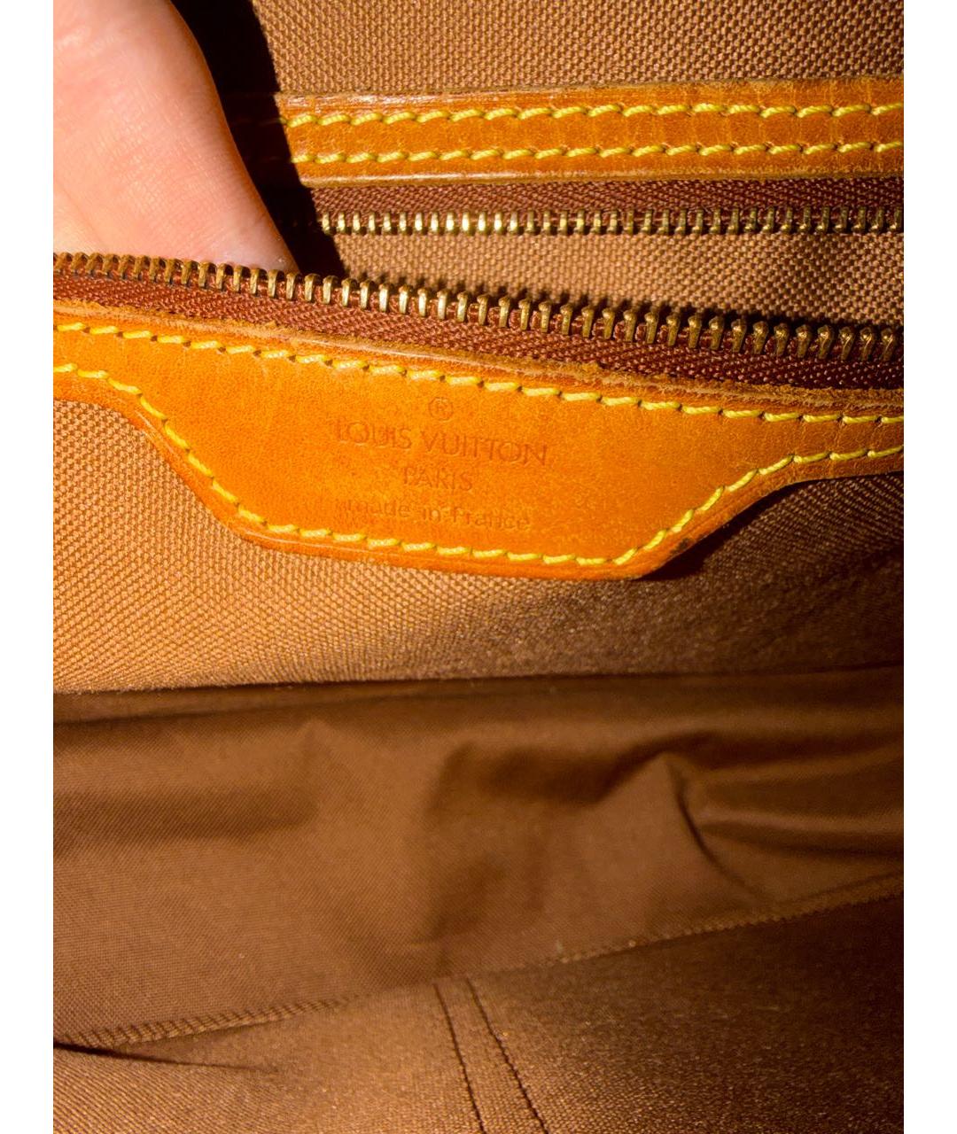 LOUIS VUITTON Коричневая сумка на плечо, фото 5