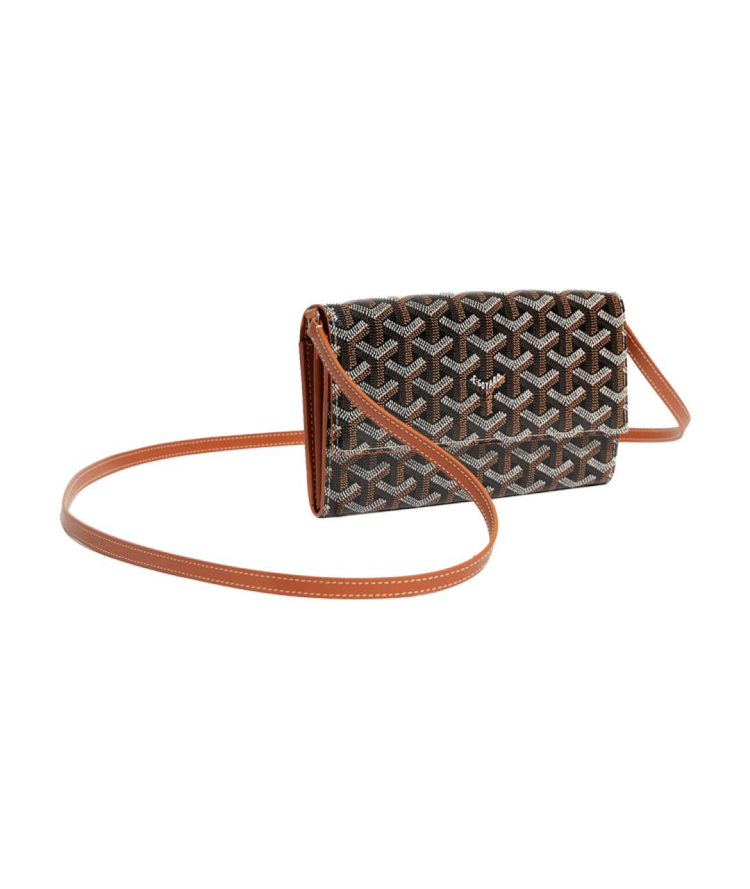 GOYARD Коричневый кошелек, фото 2