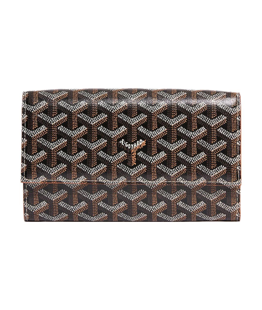 GOYARD Коричневый кошелек, фото 1