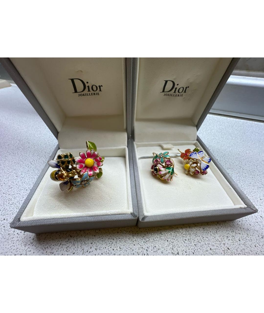 CHRISTIAN DIOR Золотой комплект из желтого золота, фото 7