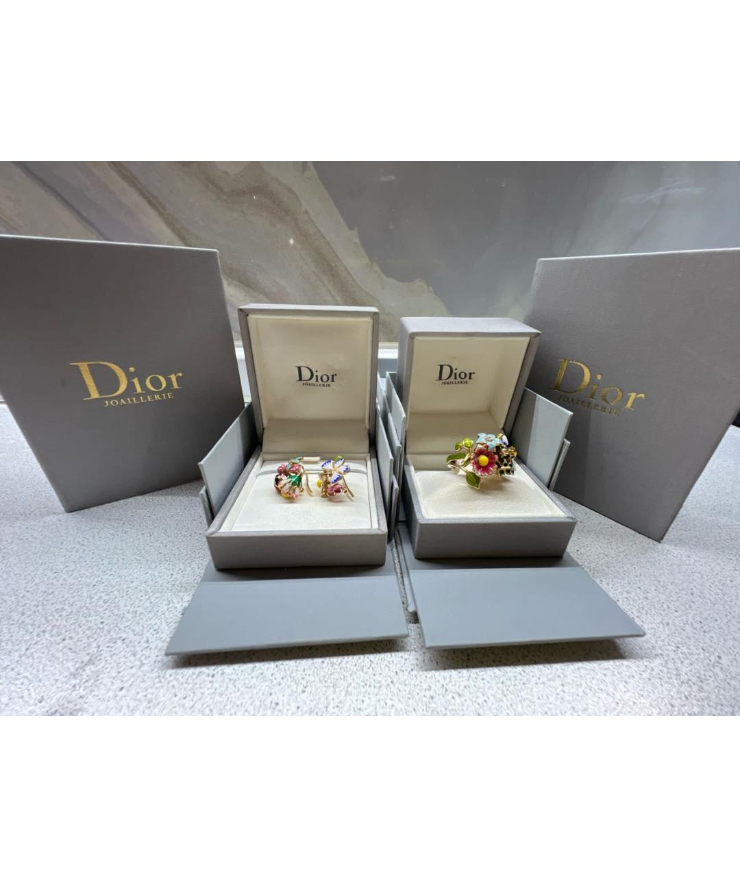 CHRISTIAN DIOR Золотой комплект из желтого золота, фото 5