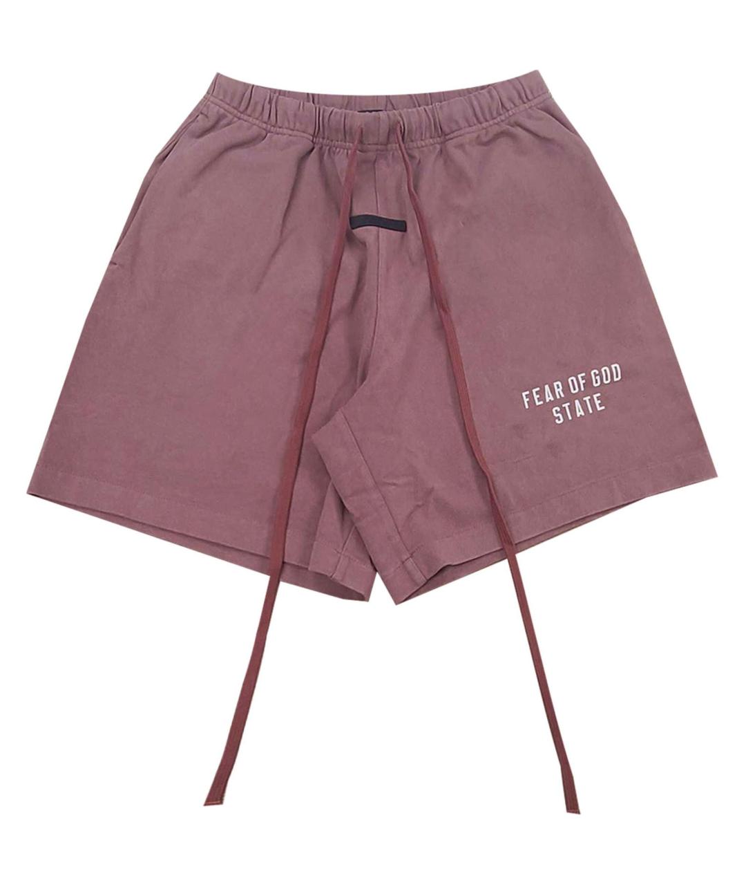 FEAR OF GOD ESSENTIALS Розовые хлопковые шорты, фото 1
