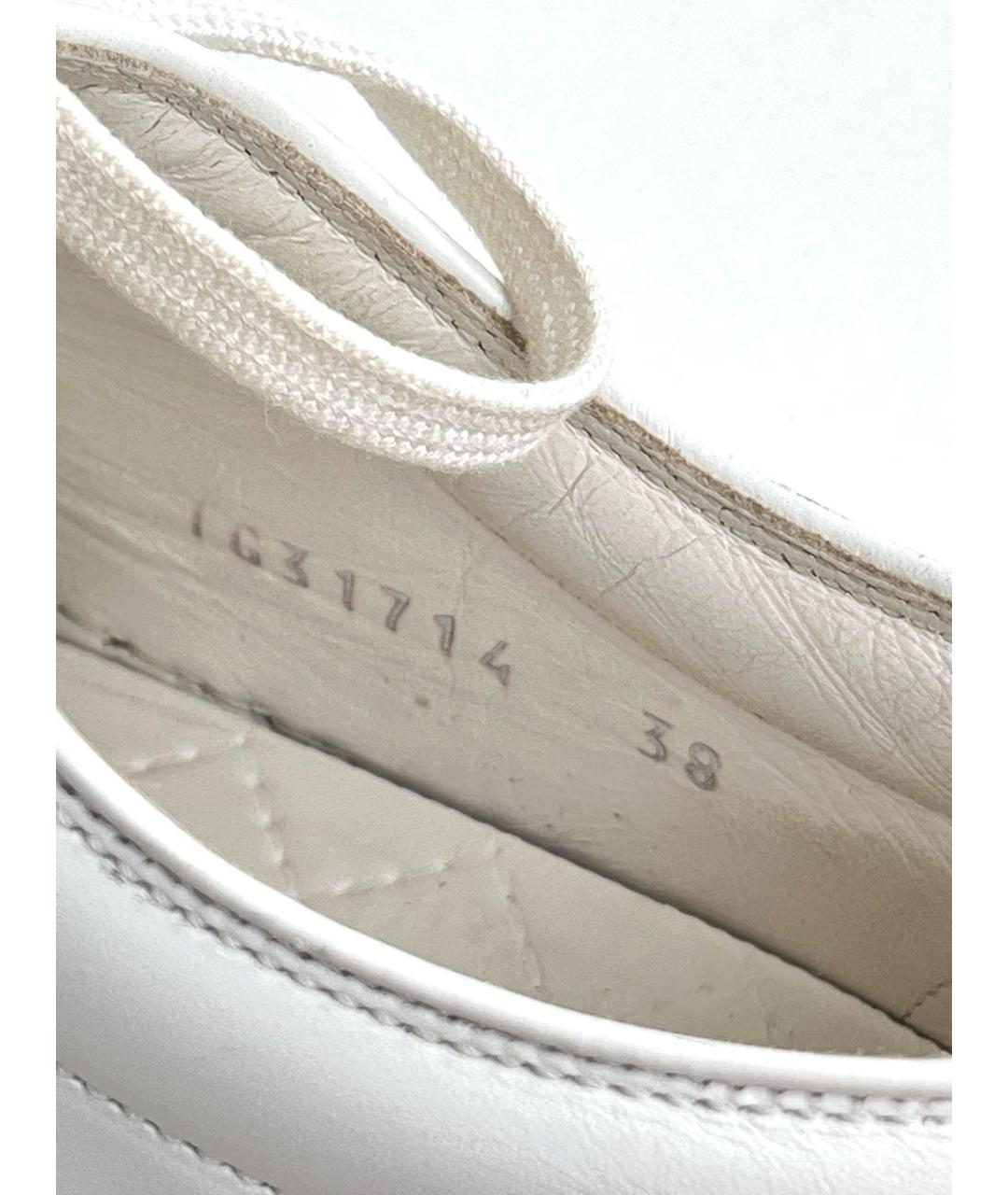 CHANEL Синие кожаные слипоны, фото 6