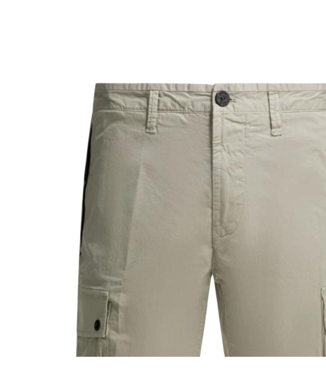 STONE ISLAND Серые шорты, фото 5