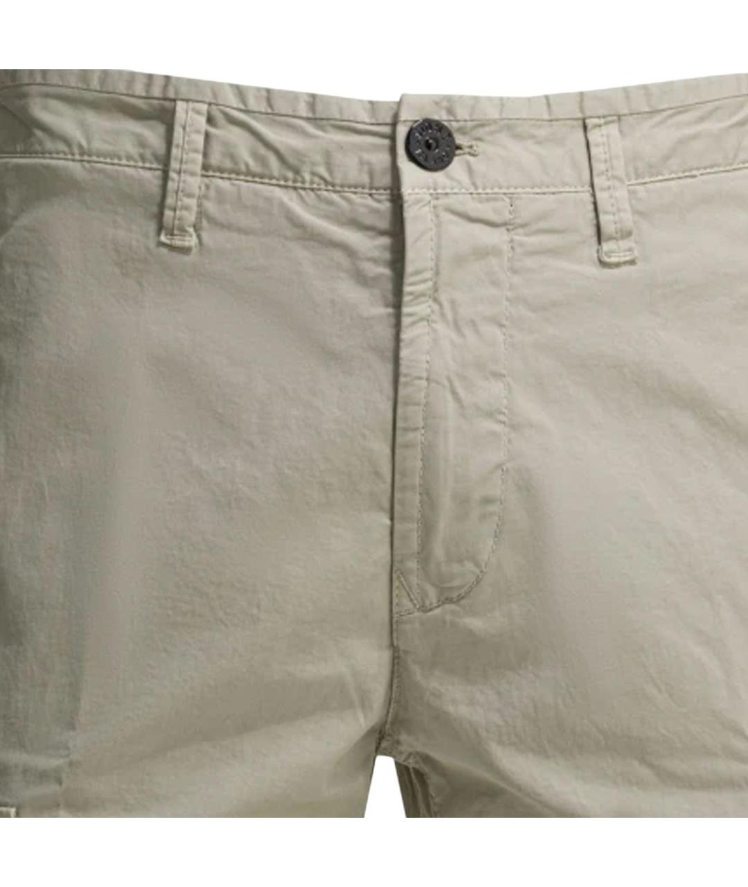 STONE ISLAND Серые шорты, фото 4