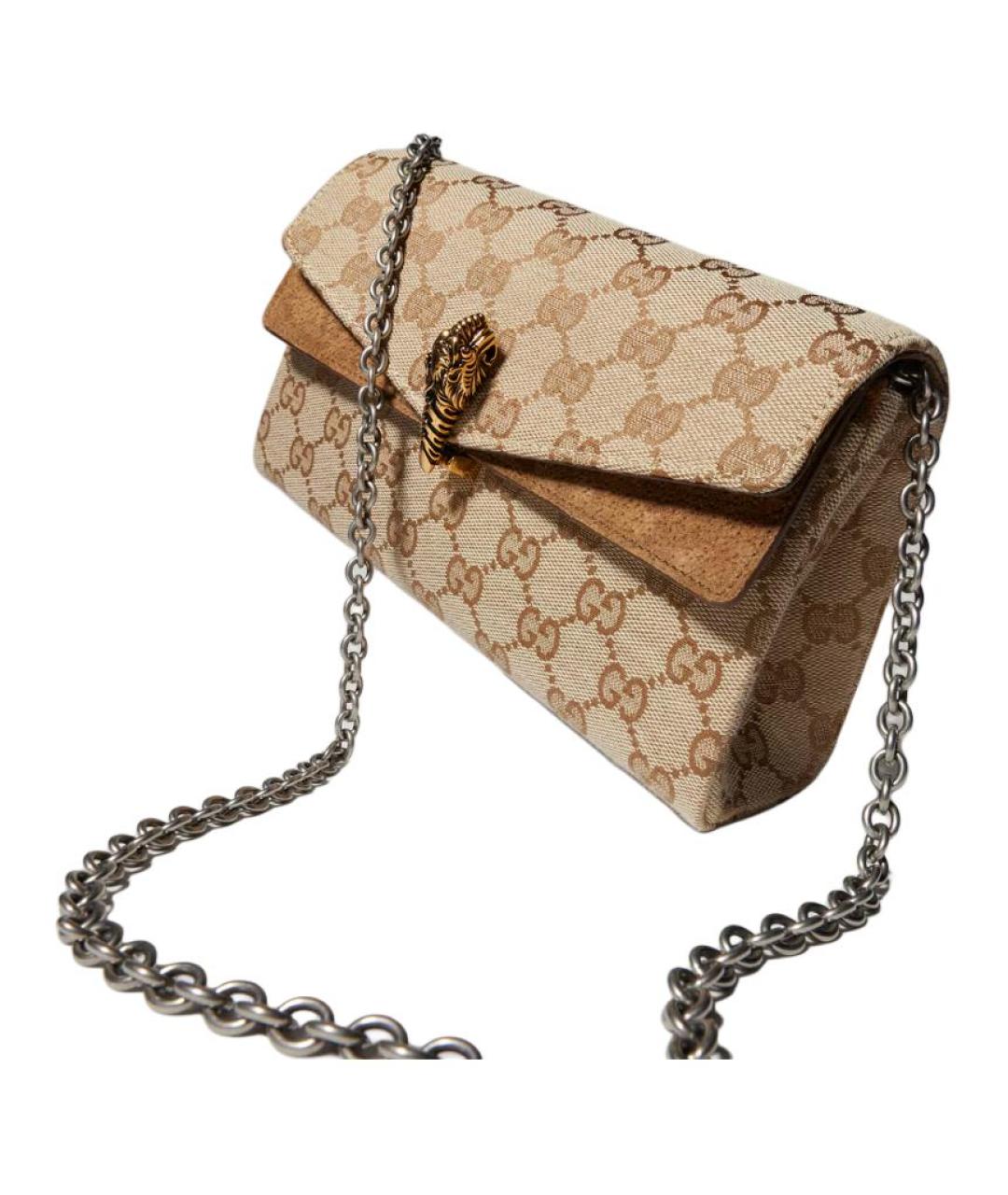 GUCCI Бежевая сумка через плечо, фото 4