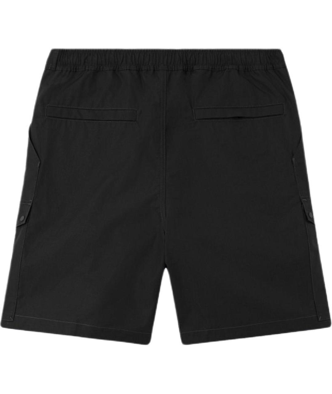 STONE ISLAND Черные шорты, фото 2