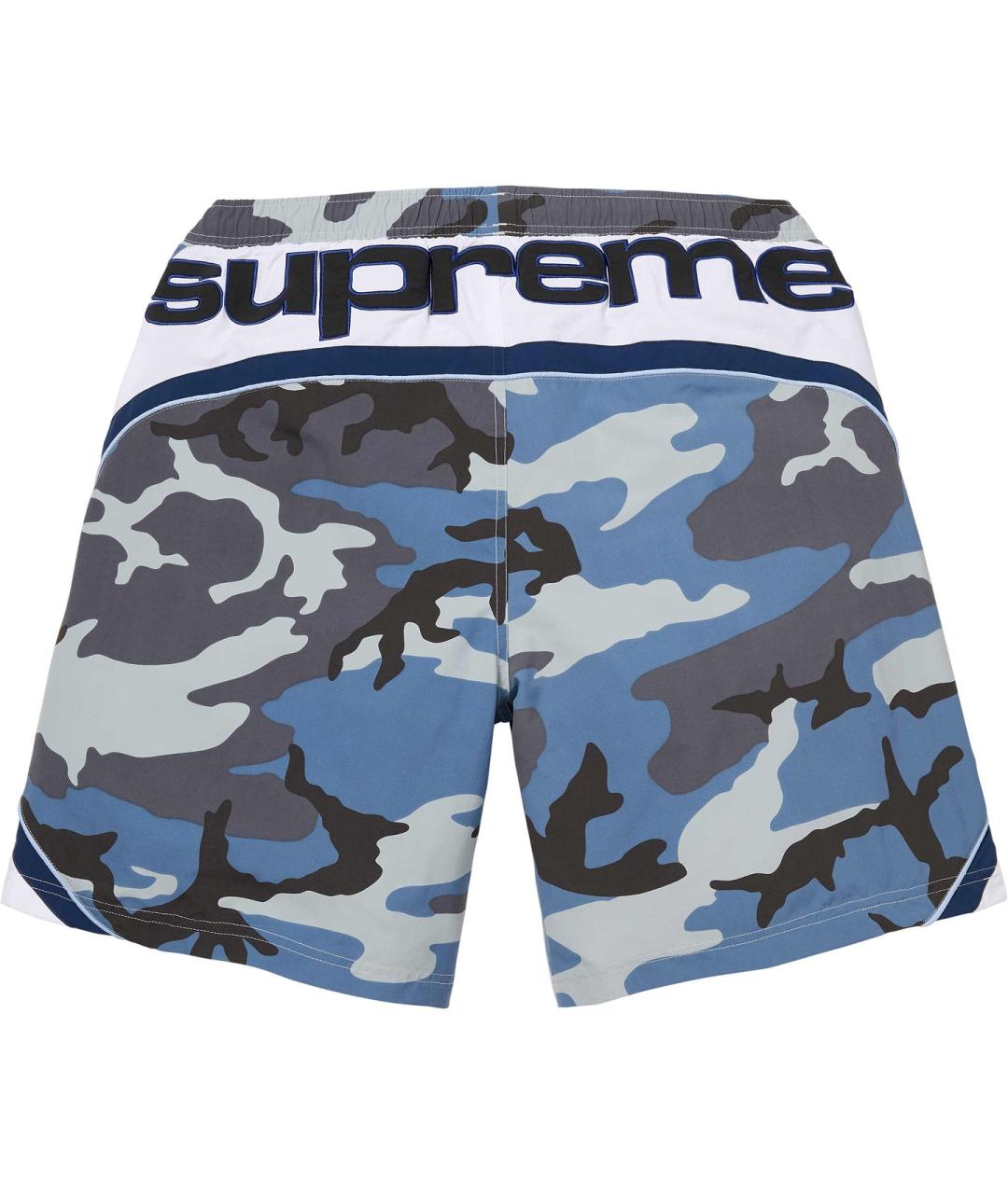SUPREME Синие шорты, фото 2